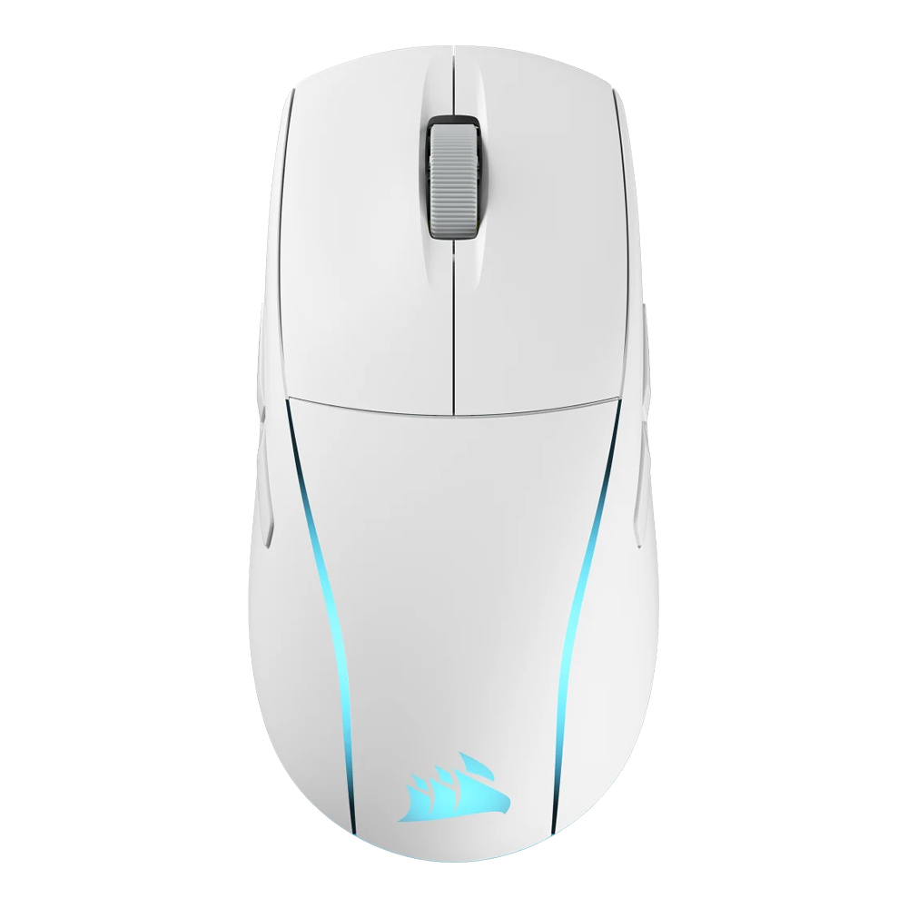 WIRELESS MOUSE (เมาส์ไร้สาย) CORSAIR M75 WIRELESS (WHITE) (CH-931D011-AP)
