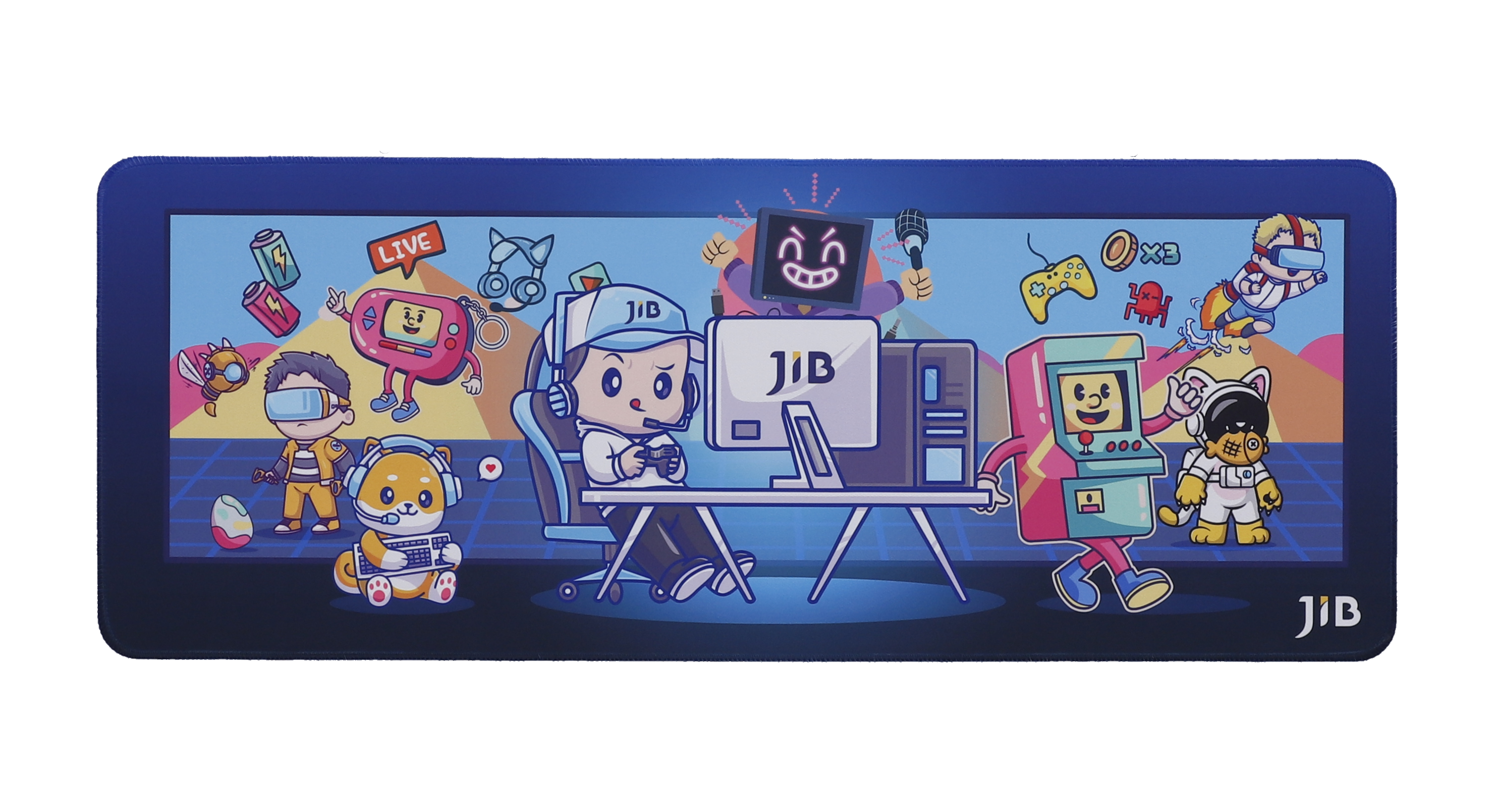 MOUSE PAD (เมาส์แพด) JIB GAME-L
