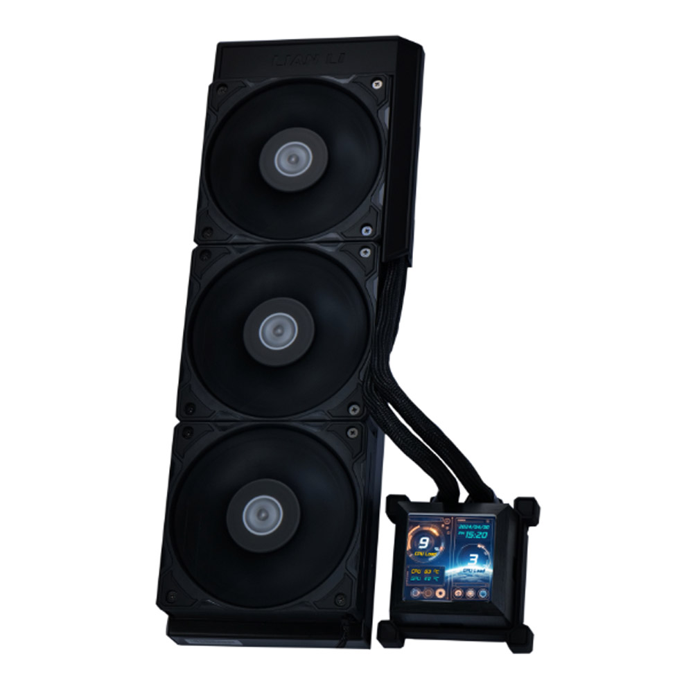 CPU LIQUID COOLER (ระบบระบายความร้อนด้วยน้ำ) LIAN LI HYDROSHIFT LCD 360S (BLACK)