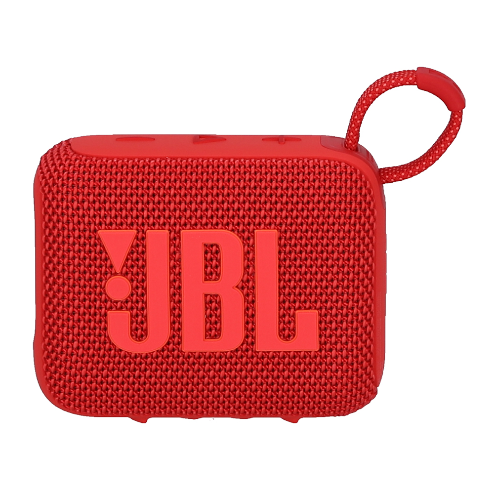 BLUETOOTH SPEAKER (ลำโพงบลูทูธ) JBL GO 4 (RED) (JBLGO4RED)