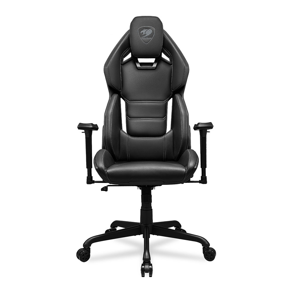 GAMING CHAIR (เก้าอี้เกมมิ่ง) COUGAR GAMING HOTROD BK (CGR-HOTROD-BK) (BLACK-BLACK) (สินค้าต้องประกอบก่อนใช้งาน)