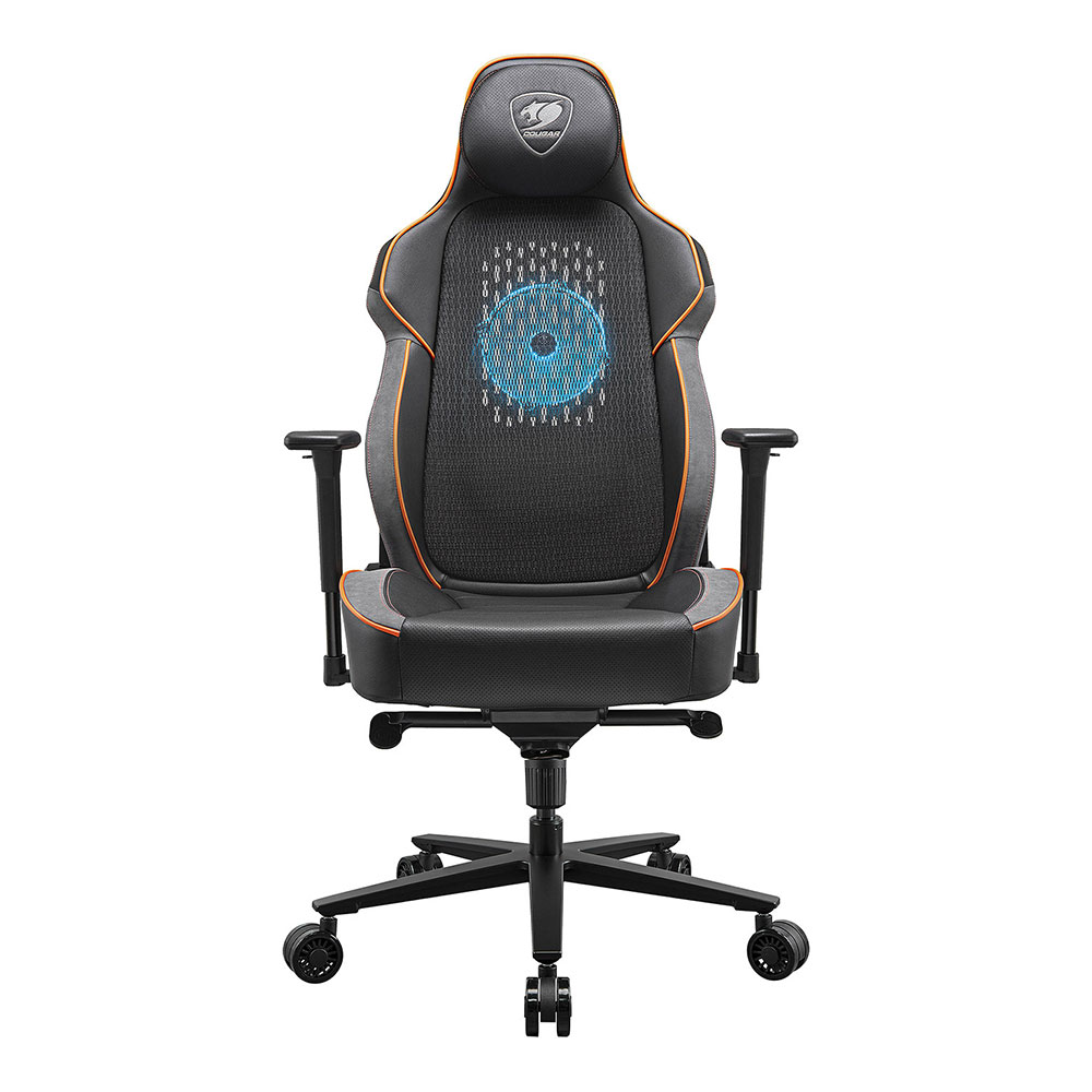 GAMING CHAIR (เก้าอี้เกมมิ่ง) COUGAR GAMING NXSYS AERO (CGR-NXSYS-AERO) (BLACK-ORANGE) (สินค้าต้องประกอบก่อนใช้งาน)