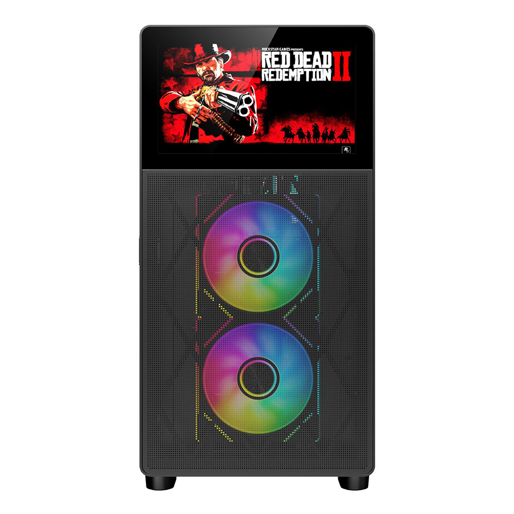 CASE (เคส) SAMA V PLAY (BLACK) (ATX)