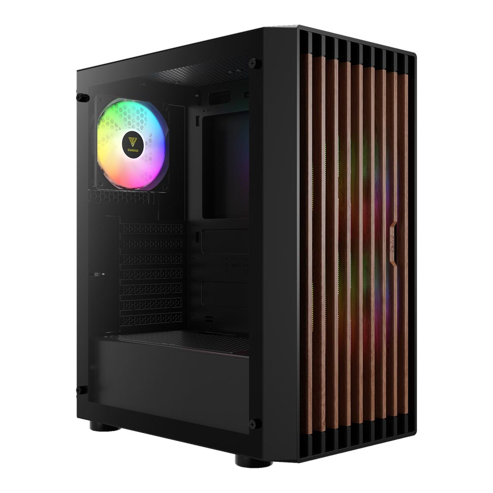 CASE (เคส) GAMDIAS AURA GC4 ARGB (BLACK) (ATX)