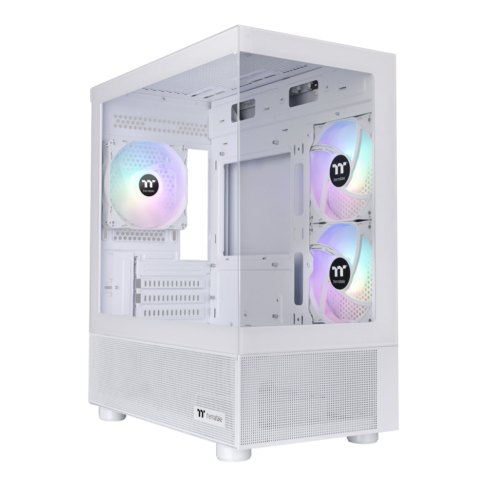 CASE (เคส) THERMALTAKE VIEW 170 TG ARGB SNOW (WHITE) (MICRO-ATX)