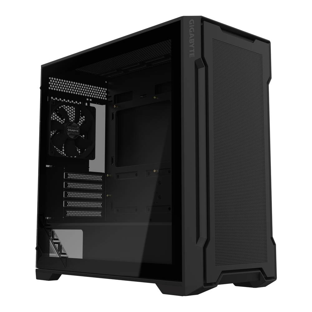 CASE (เคส) GIGABYTE C102 GLASS (BLACK) (MICRO-ATX) (GB-C102G GLOBAL)