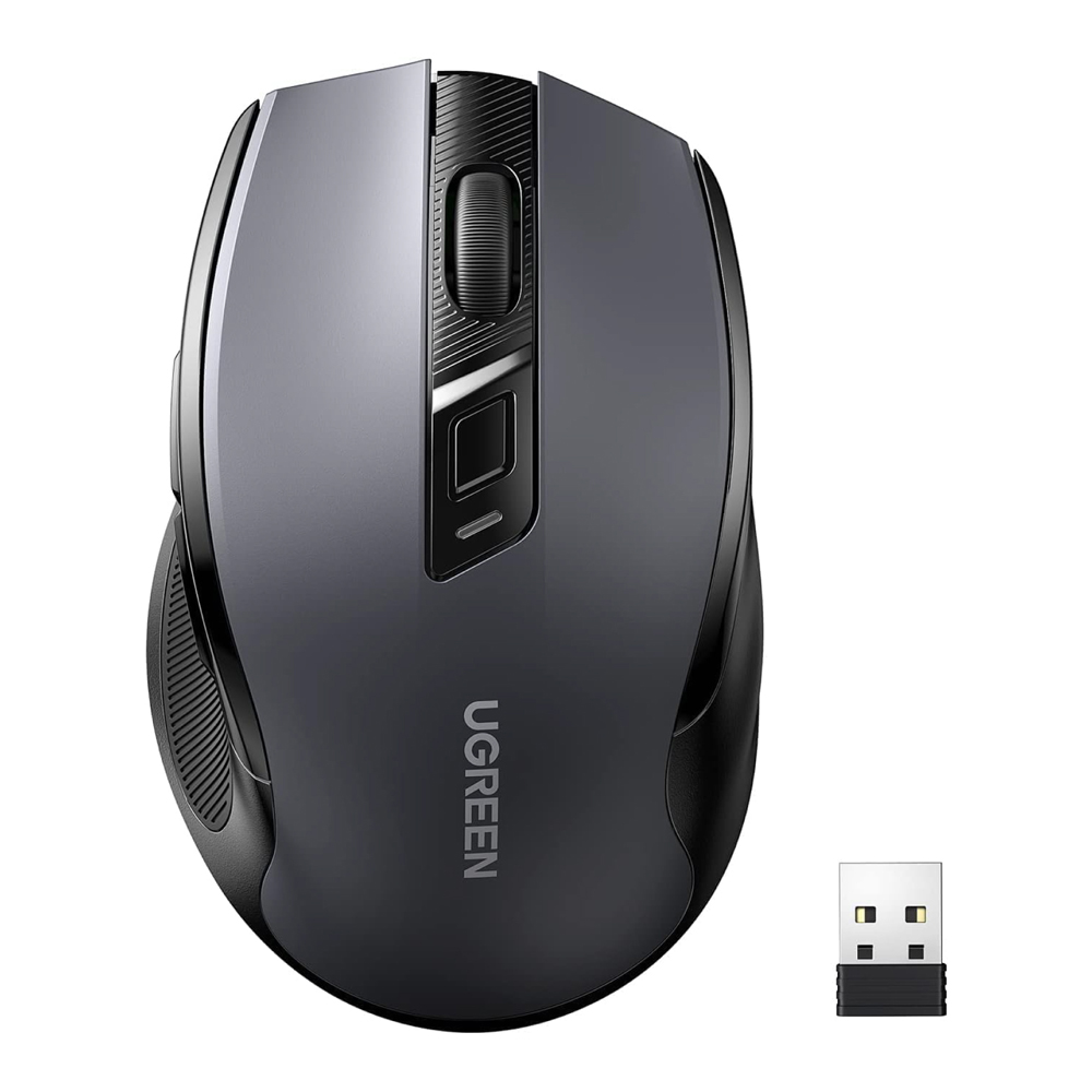 WIRELESS MOUSE (เมาส์ไร้สาย) UGREEN MU006 - BLACK 90855