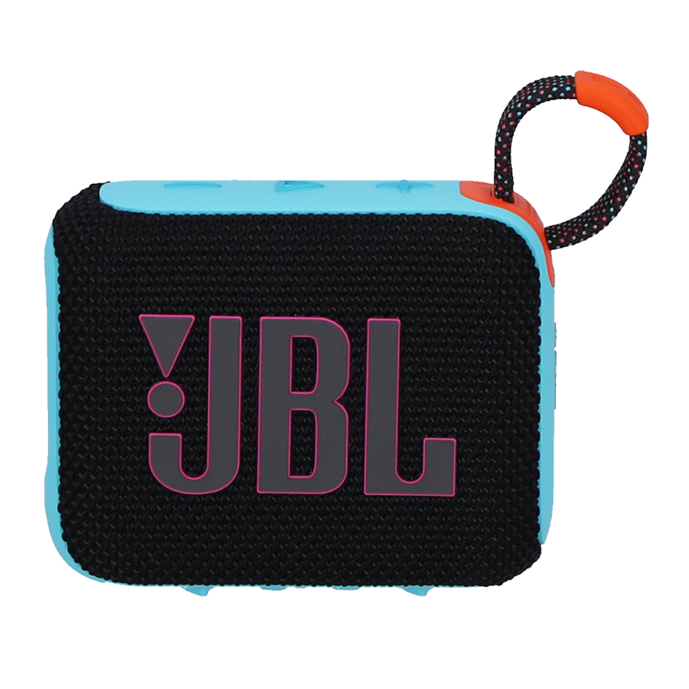 BLUETOOTH SPEAKER (ลำโพงบลูทูธ) JBL GO 4 (BLACK - ORANGE) (JBLGO4BLKO)