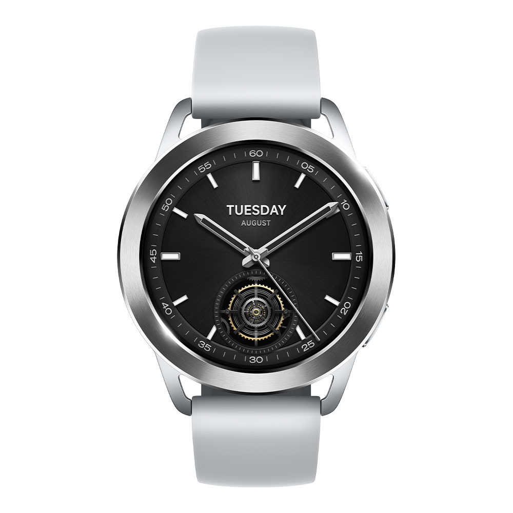 SMART WATCH (นาฬิกาอัจฉริยะ) XIAOMI WATCH S3 (SILVER) (51589) (XMI-BHR7873GL)
