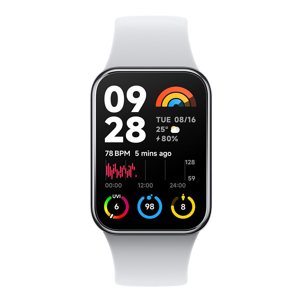 SMART WATCH (นาฬิกาอัจฉริยะ) XIAOMI SMART BAND 8 PRO (GREY) (53478) (XMI-BHR8007GL)