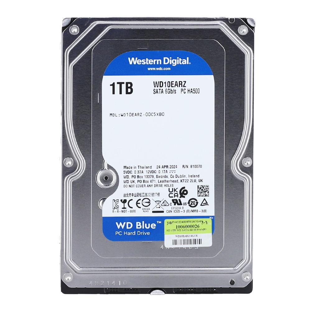 WD Blue - 5400RPM SATA3