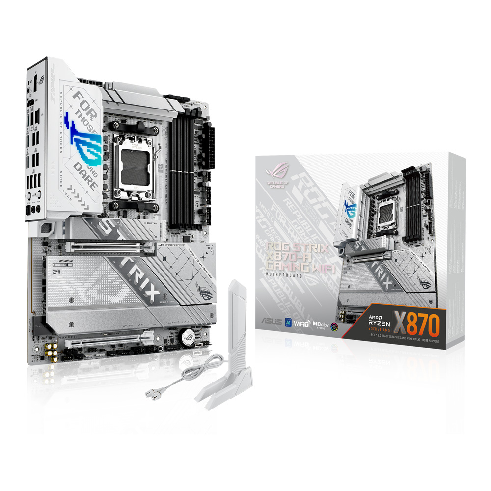 MAINBOARD (เมนบอร์ด) ASUS ROG STRIX X870-A GAMING WIFI - AMD SOCKET AM5 DDR5 ATX