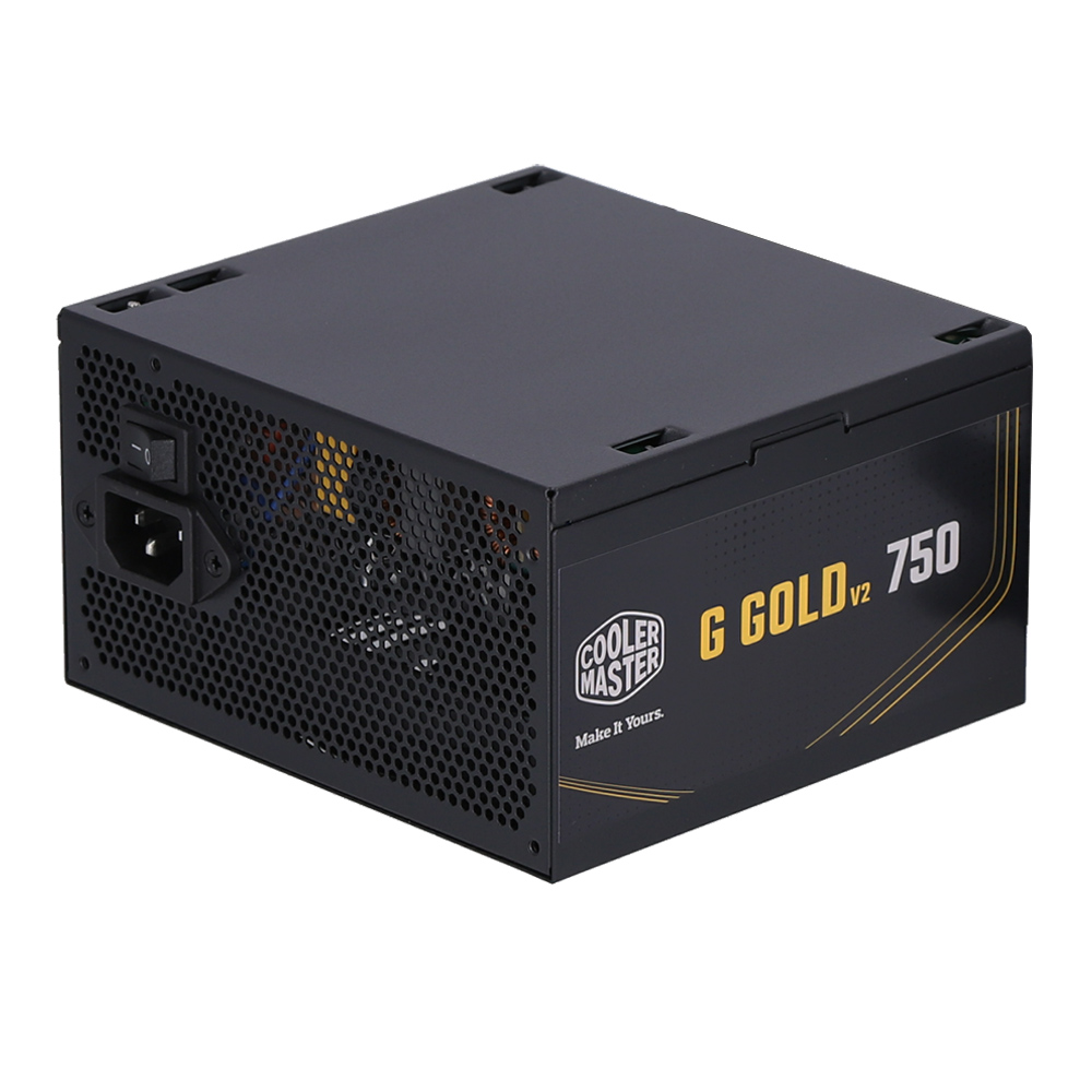 POWER SUPPLY (อุปกรณ์จ่ายไฟ) COOLER MASTER G GOLD 750 V2 - 750W 80 PLUS GOLD (BLACK) (ATX) (MPE-7502-ACAAG)