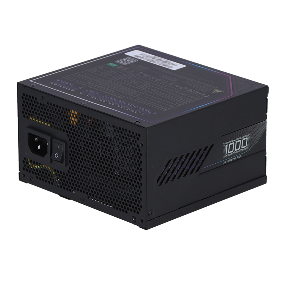 POWER SUPPLY (อุปกรณ์จ่ายไฟ) GIGABYTE AORUS ELITE PG5 - 1000W 80 PLUS PLATINUM (BLACK) (GP-AE1000PM PG5)