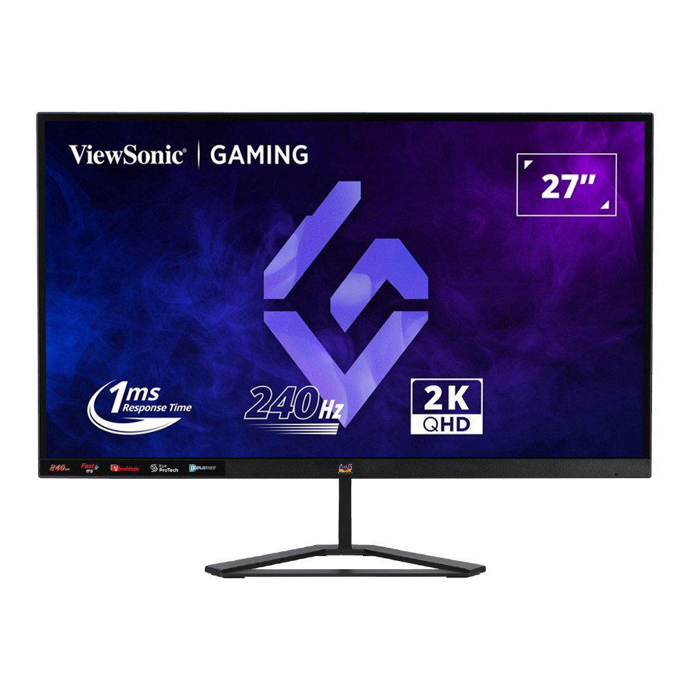Monitor (จอมอนิเตอร์) Viewsonic VX2758A-2K-PRO-3 - 27 Inch IPS 2K 240Hz AMD FreeSync Premium
