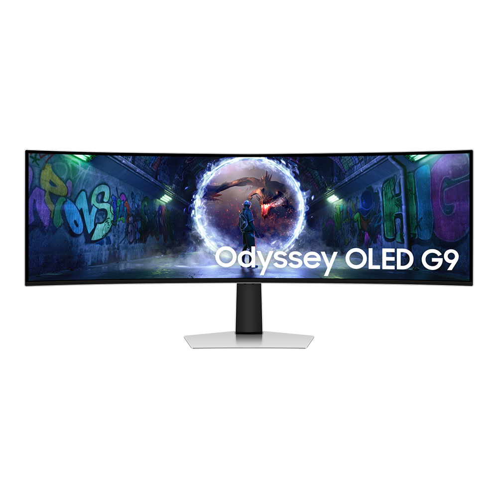 Monitor (จอมอนิเตอร์) Samsung Odyssey G9 G93Sd Ls49Dg930Sexxt - 49 Inch Oled U2K 240Hz Curved Amd Freesync Premium Pro