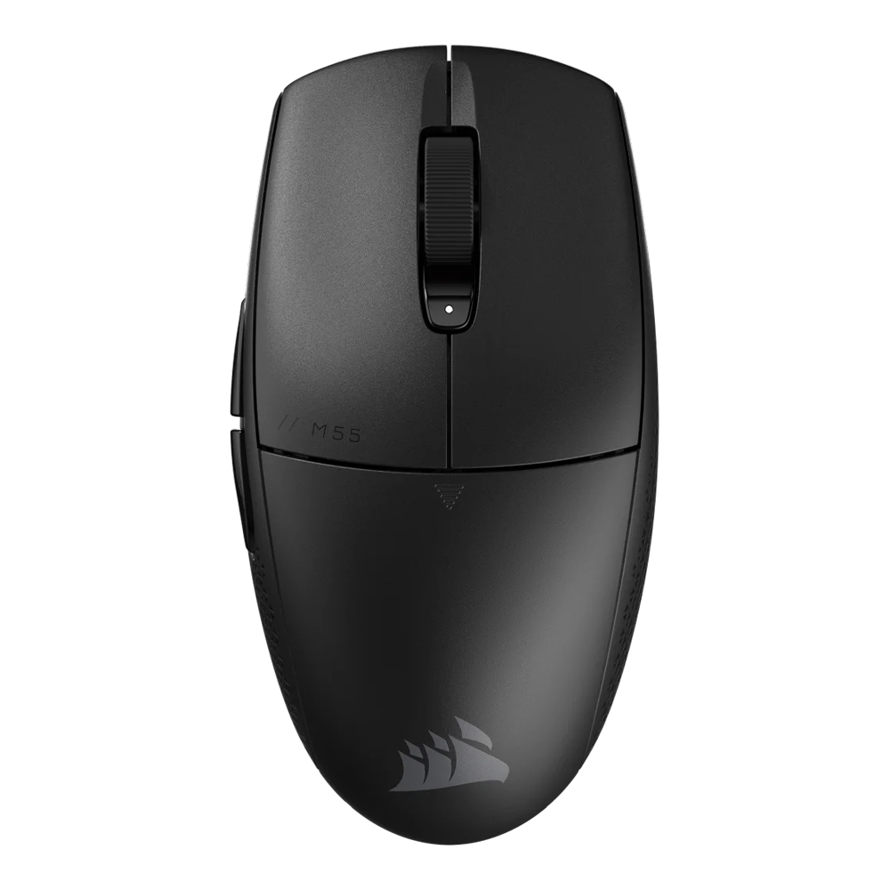 WIRELESS MOUSE (เมาส์ไร้สาย) CORSAIR M55 WIRELESS (BLACK) (CH-931F000-AP)