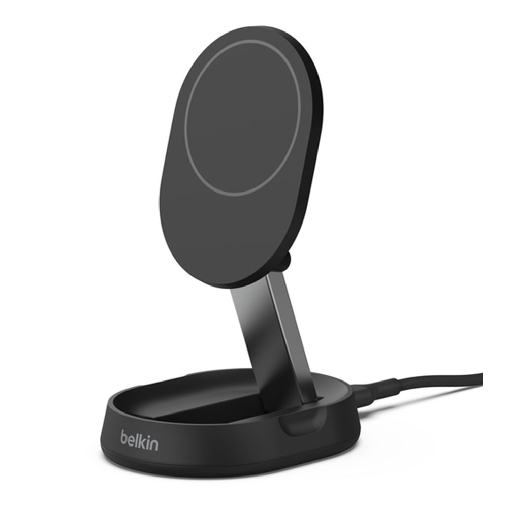 WIRELESS CHARGER (ที่ชาร์จไร้สาย) BELKIN BOOSTCHARGE PRO CONVERTIBLE MAGNETIC WITH QI2 15W (WIA008btBK) (BLACK)
