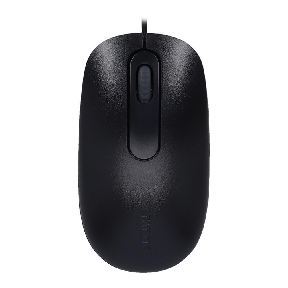 MOUSE (เมาส์) RAPOO MSN200-BK (BLACK)