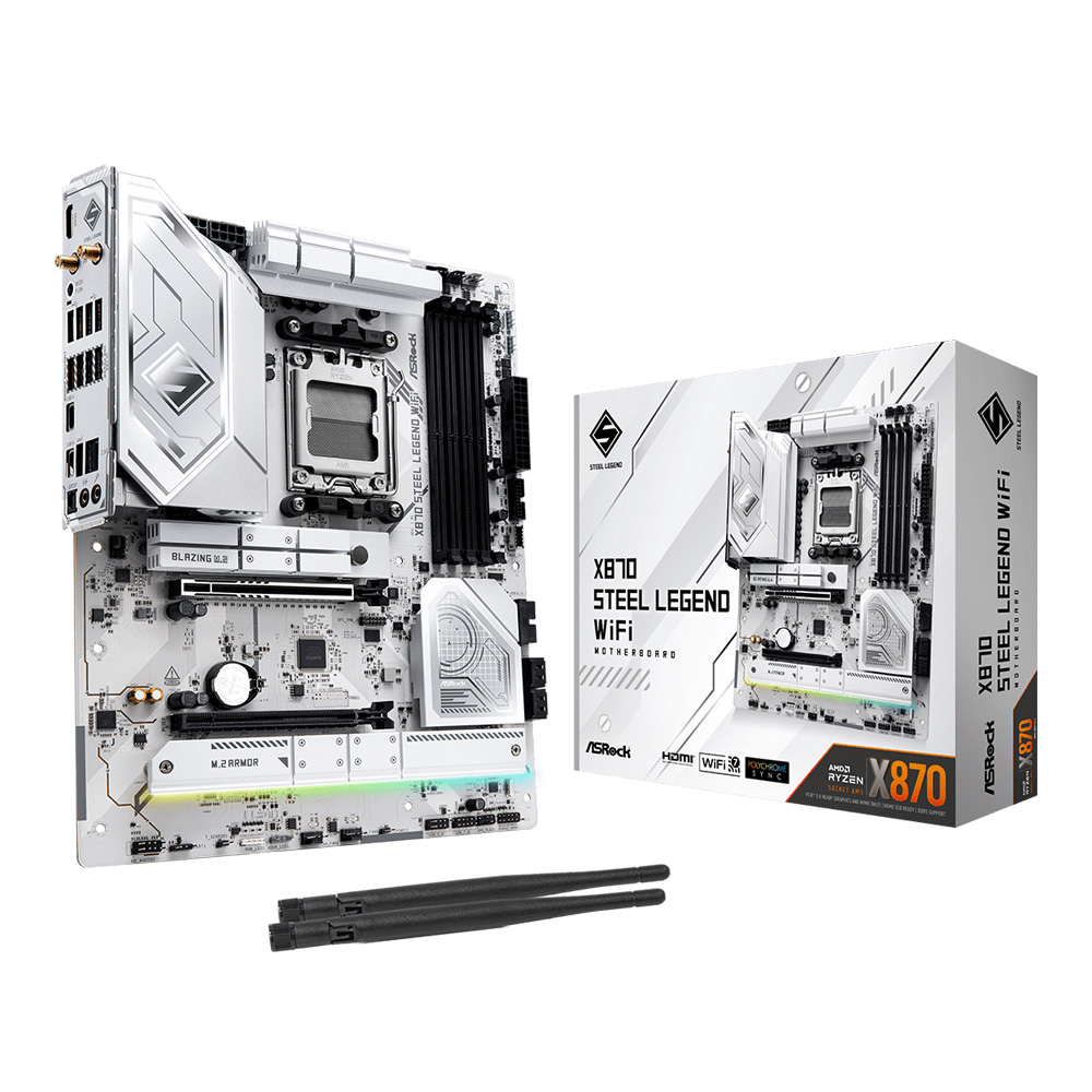 ASRock X870 Steel Legend WiFi DDR5 ATX