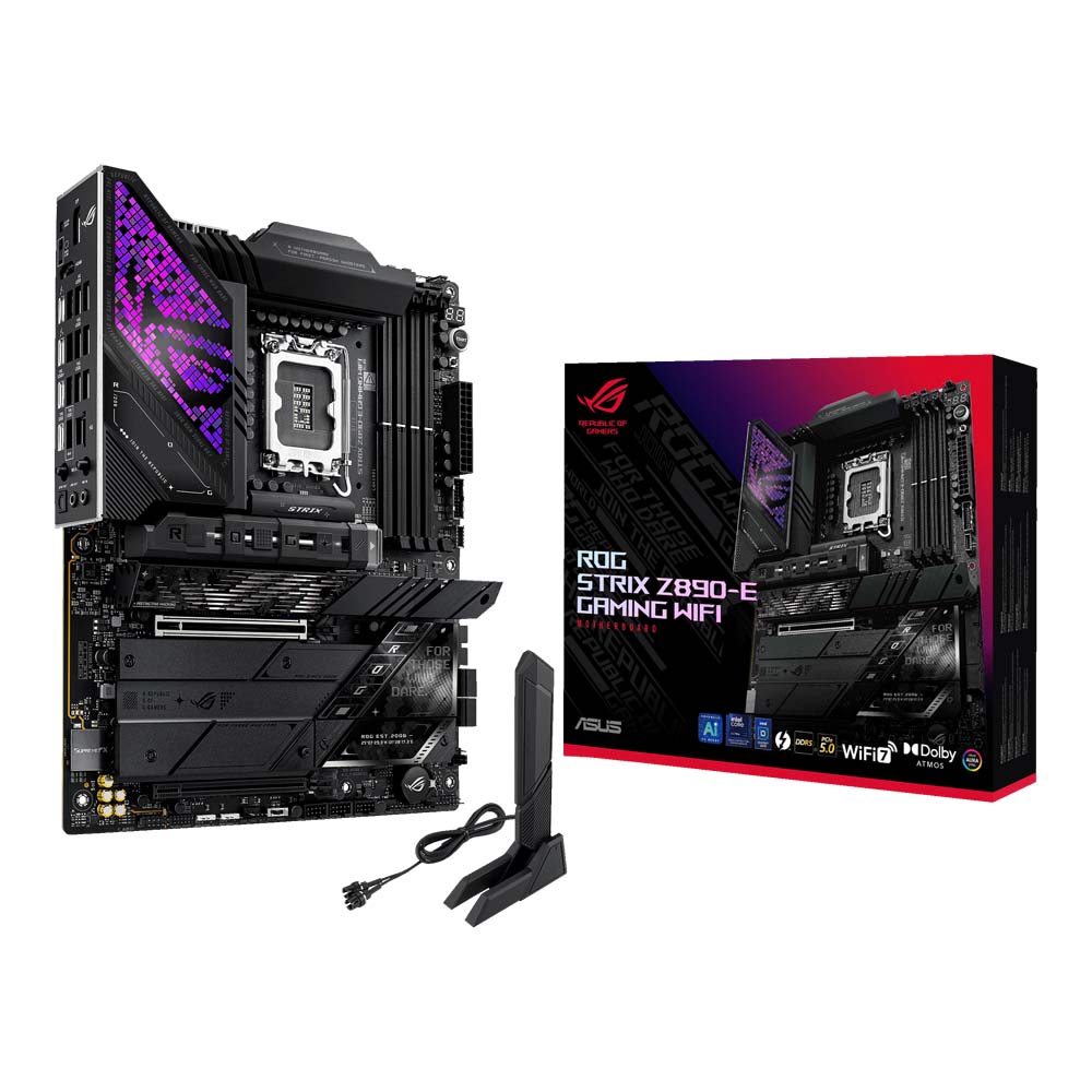 MAINBOARD (เมนบอร์ด) ASUS ROG STRIX Z890-E GAMING WIFI - INTEL SOCKET 1851 DDR5 ATX