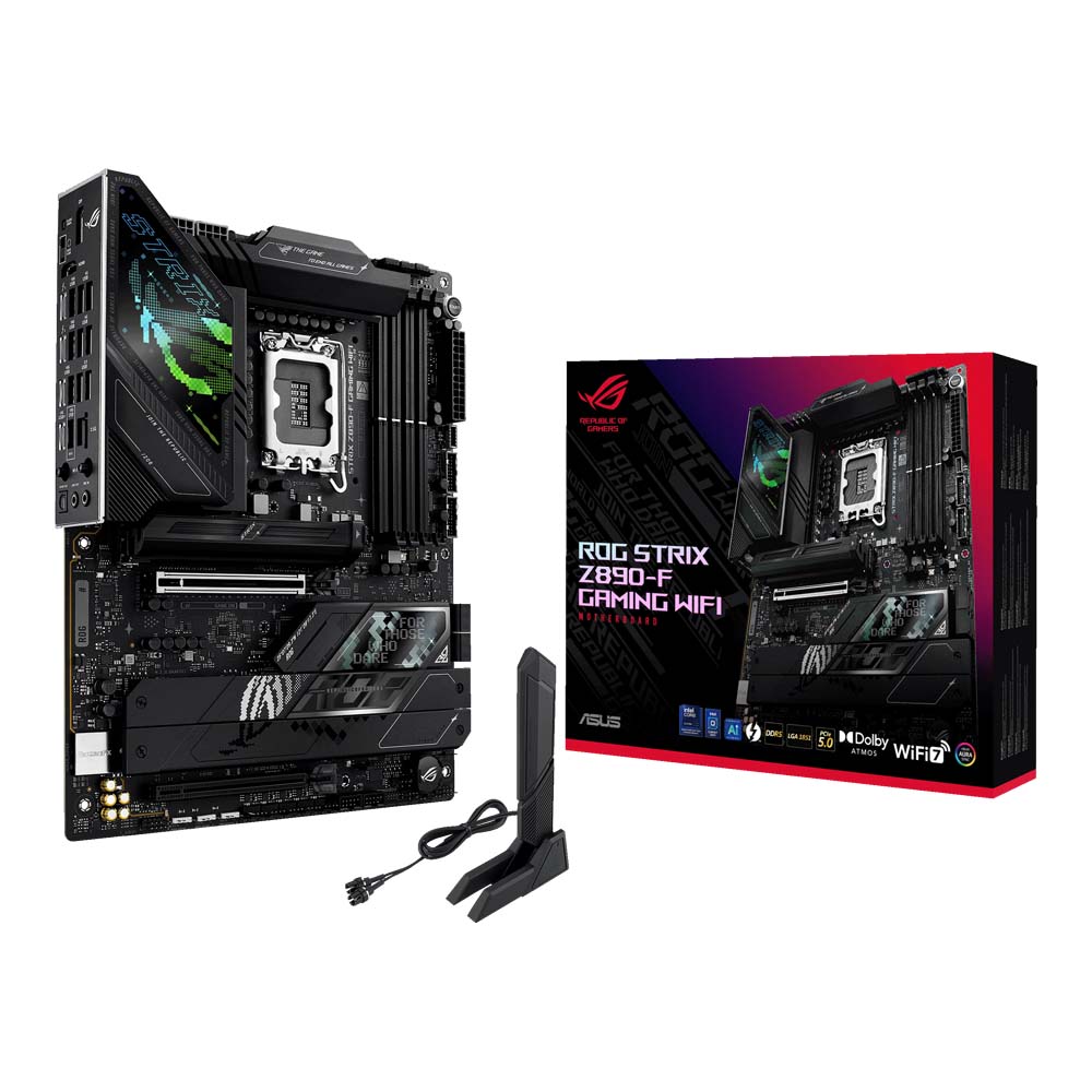 MAINBOARD (เมนบอร์ด) ASUS ROG STRIX Z890-F GAMING WIFI - INTEL SOCKET 1851 DDR5 ATX