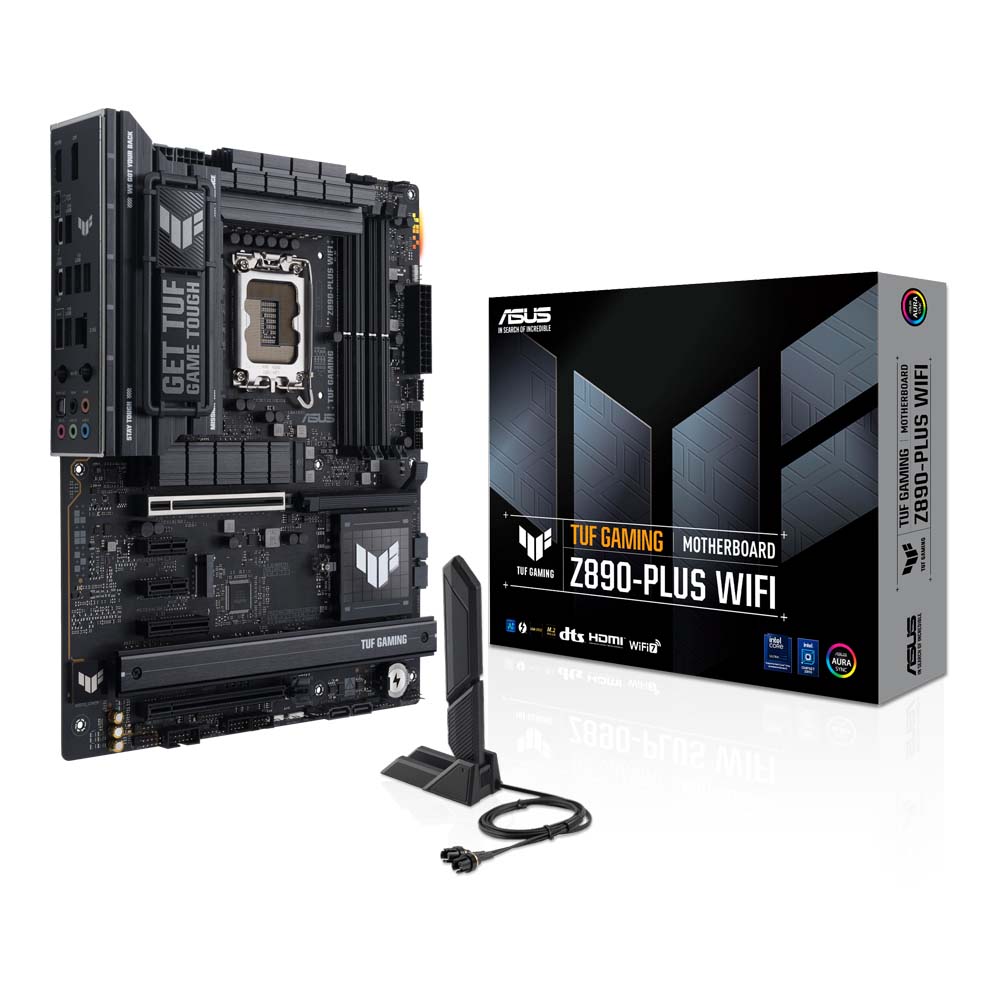 MAINBOARD (เมนบอร์ด) ASUS TUF GAMING Z890-PLUS WIFI (INTEL SOCKET 1851 DDR5 ATX)