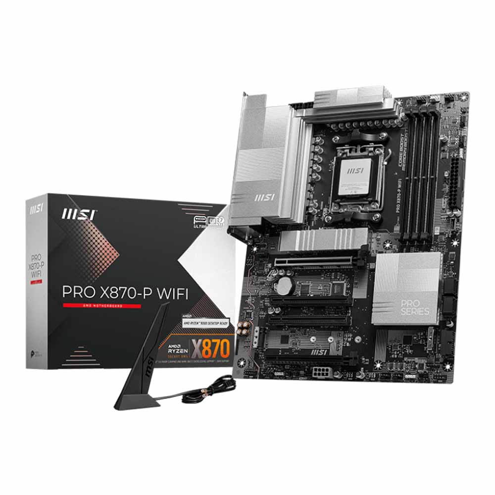 MAINBOARD (เมนบอร์ด) MSI PRO X870-P WIFI - AMD SOCKET AM5 DDR5 ATX