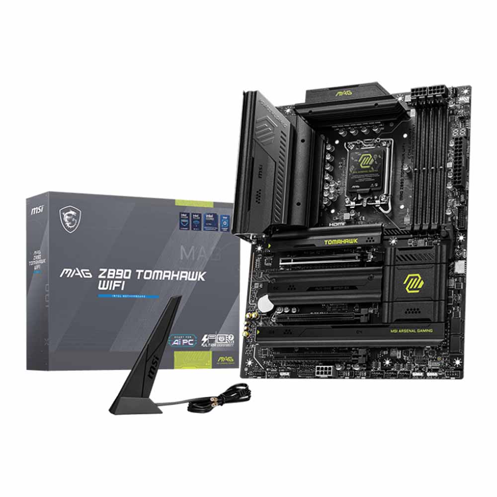 MAINBOARD (เมนบอร์ด) MSI MAG Z890 TOMAHAWK WIFI - INTEL SOCKET 1851 DDR5 ATX