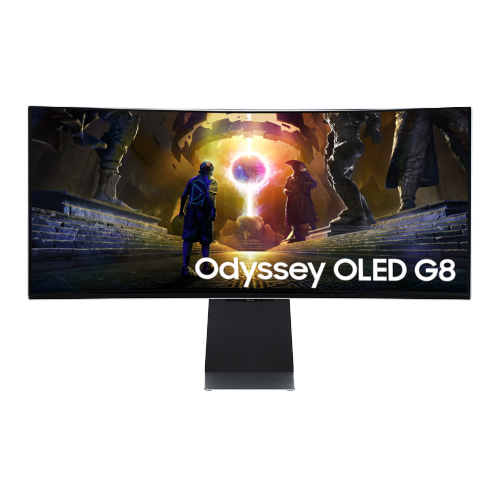 Monitor (จอมอนิเตอร์) Samsung Odyssey G8 G85SD LS34DG850SEXXT - 34 Inch OLED 2K 175Hz AMD FreeSync Premium Pro Curved