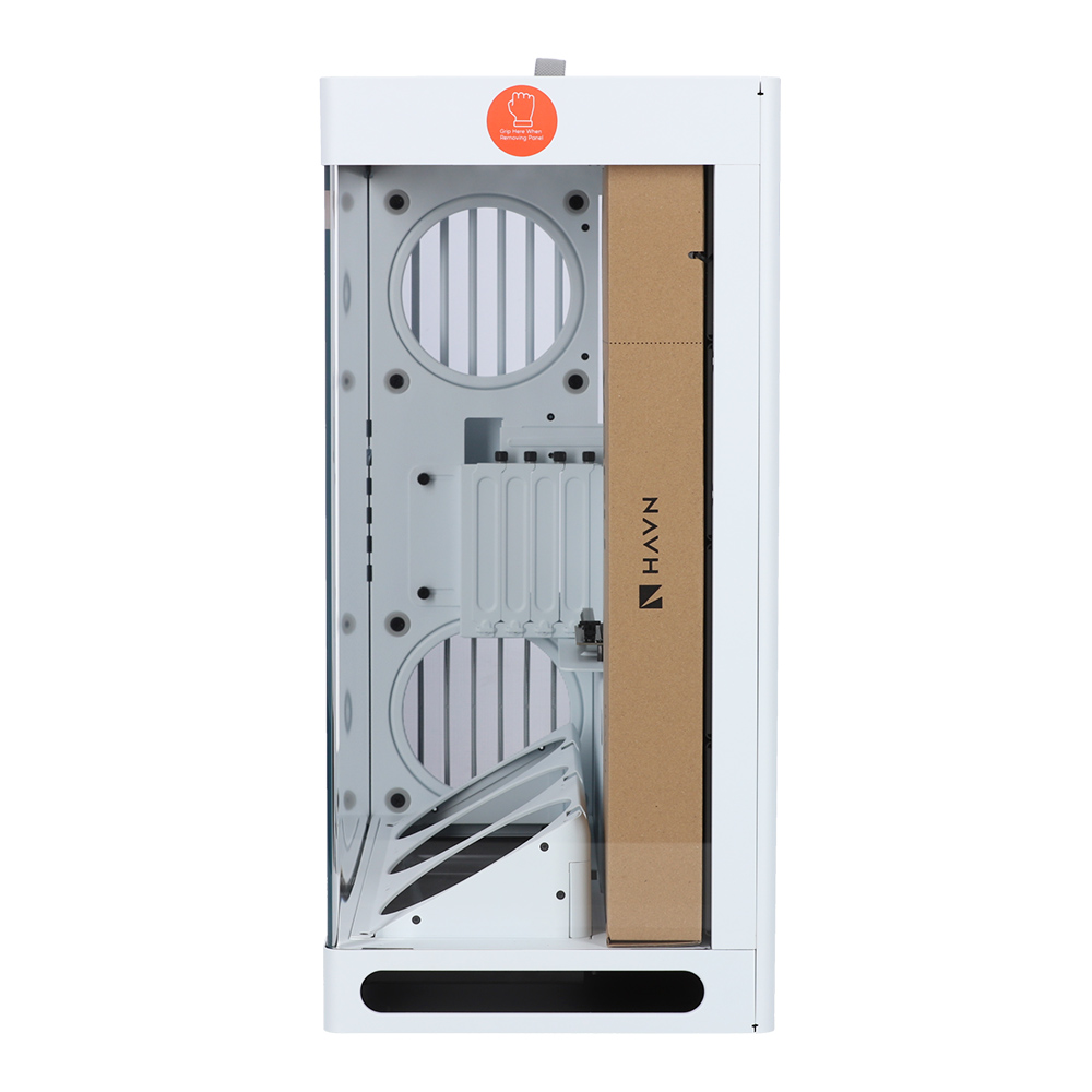 CASE (เคส) HAVN HS 420 VGPU (WHITE) (E-ATX)