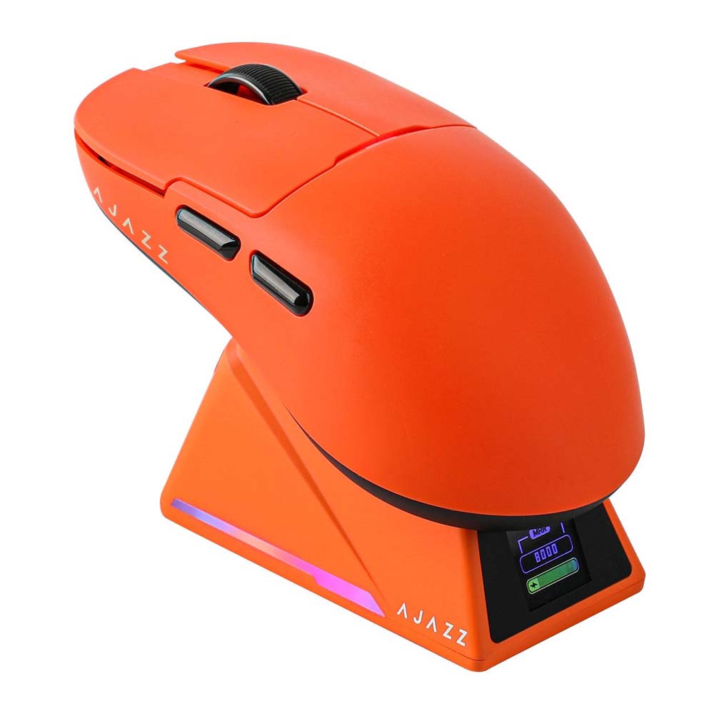 WIRELESS MOUSE (เมาส์ไร้สาย) AJAZZ AJ159 APEX (ORANGE) (AJ-MS-AJ159APEX-OR)