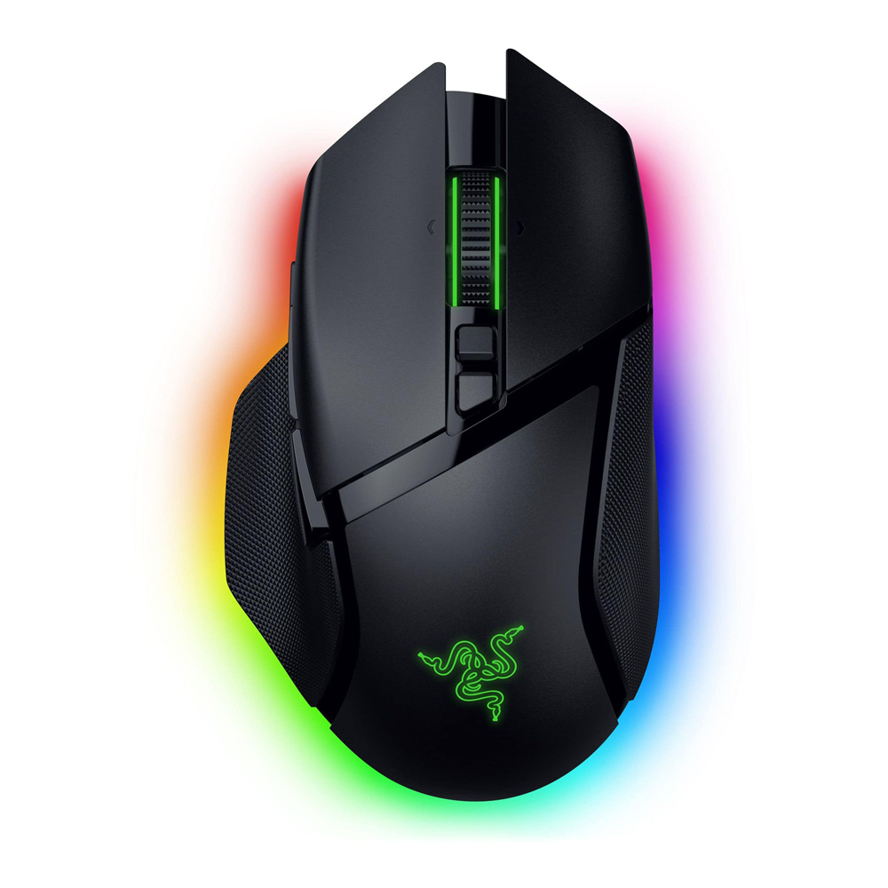 WIRELESS MOUSE (เมาส์ไร้สาย) RAZER BASILISK V3 PRO 35K (BLACK) (RZ01-05240100-R3A1)