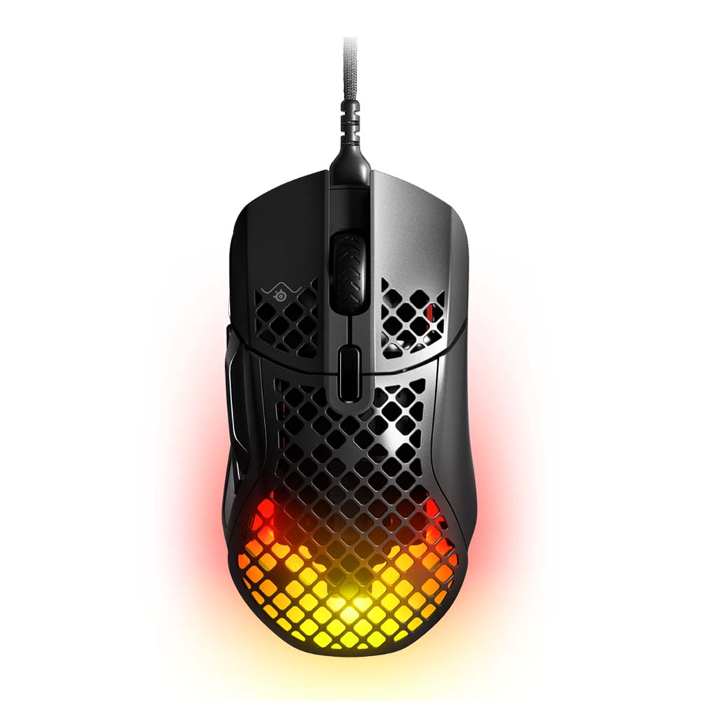 MOUSE (เมาส์) STEELSERIES AEROX 5 ONYX (BLACK)
