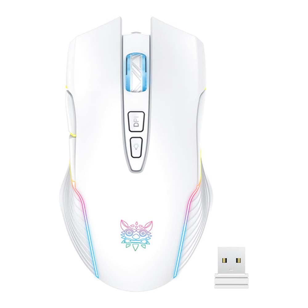 WIRELESS MOUSE (เมาส์ไร้สาย) ONIKUMA CW905 (WHITE)
