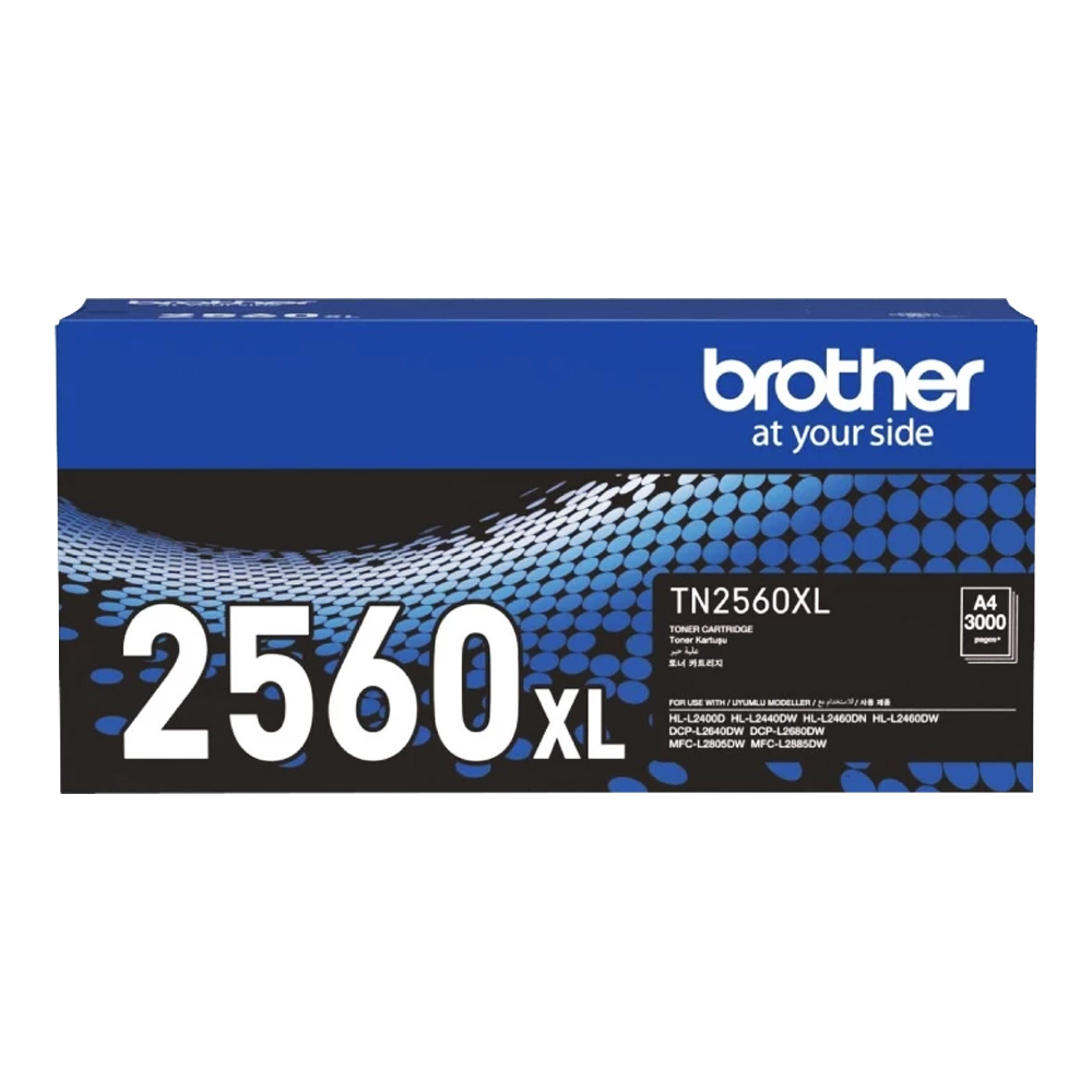 TONER (หมึกสำหรับเครื่องพิมพ์) BROTHER TN-2560XL (3,000 PAGES)