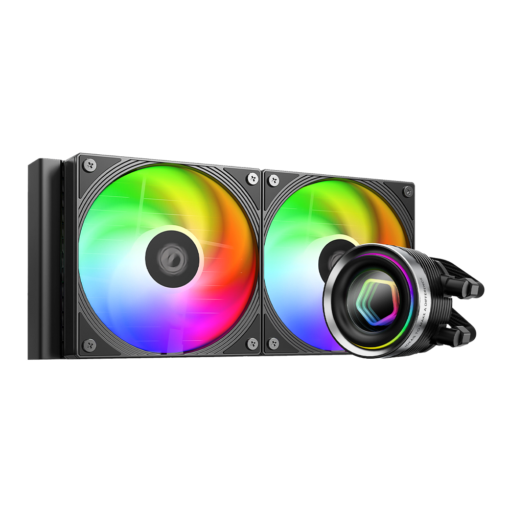 CPU LIQUID COOLER (ระบบระบายความร้อนด้วยน้ำ) ID-COOLING FX240 INF (BLACK)
