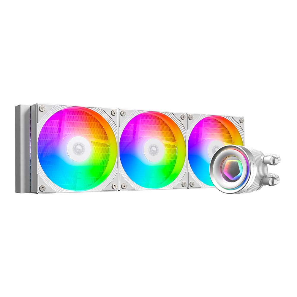 CPU LIQUID COOLER (ระบบระบายความร้อนด้วยน้ำ) ID-COOLING FX360 INF (WHITE)