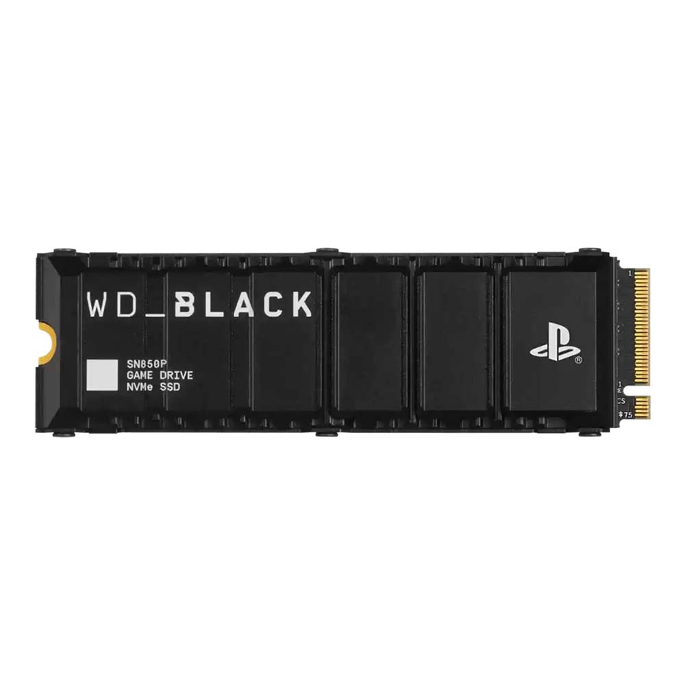 2 TB SSD (เอสเอสดี) WD BLACK SN850P NVMe SSD FOR PS5 CONSOLES - PCIe 4x4 NVMe M.2 2280 (WDBBYV0020BNC)