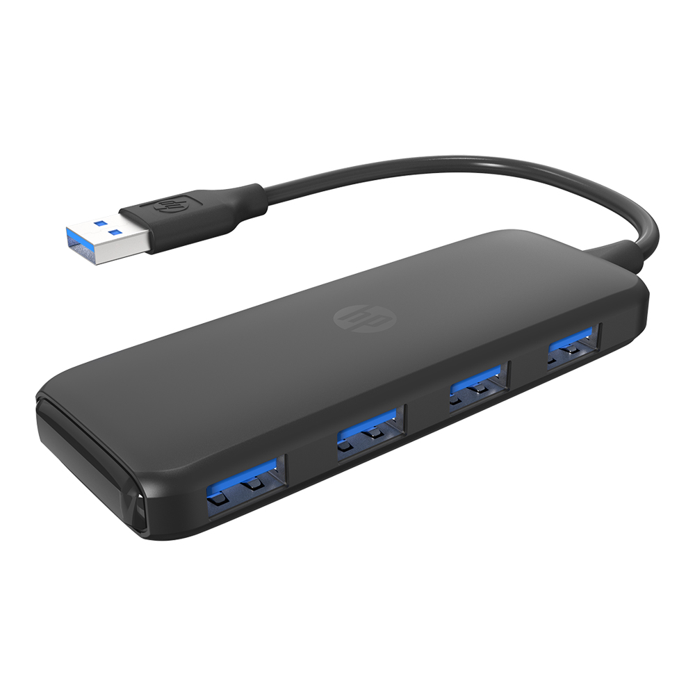 USB HUB (ยูเอสบีฮับ) HP USB-A TO USB 3.0 4 PORT (DHC-CT110)