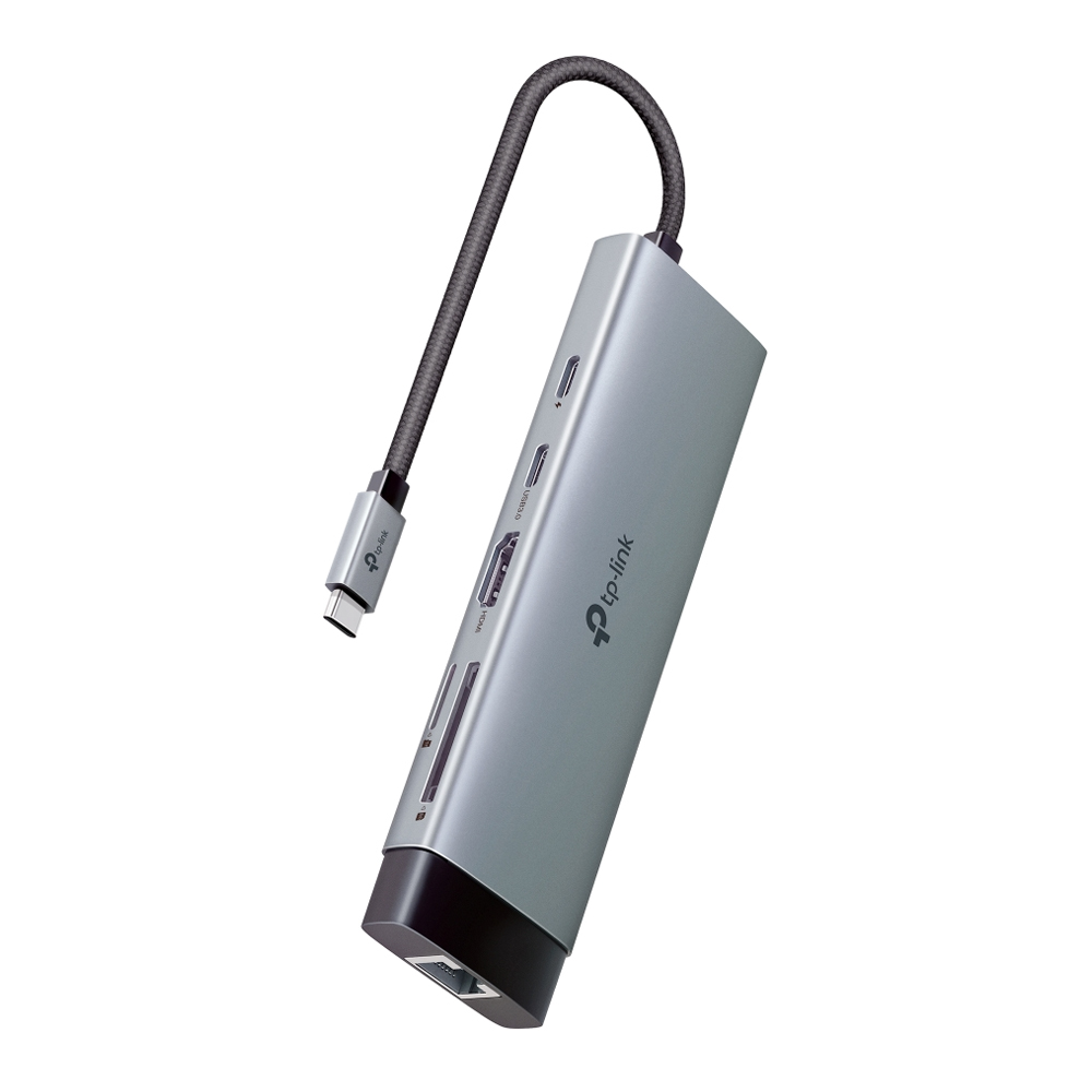 USB-C HUB (ยูเอสบีซีฮับ) TP-LINK UH9120C - USB TYPE-C 9 IN 1 HUB