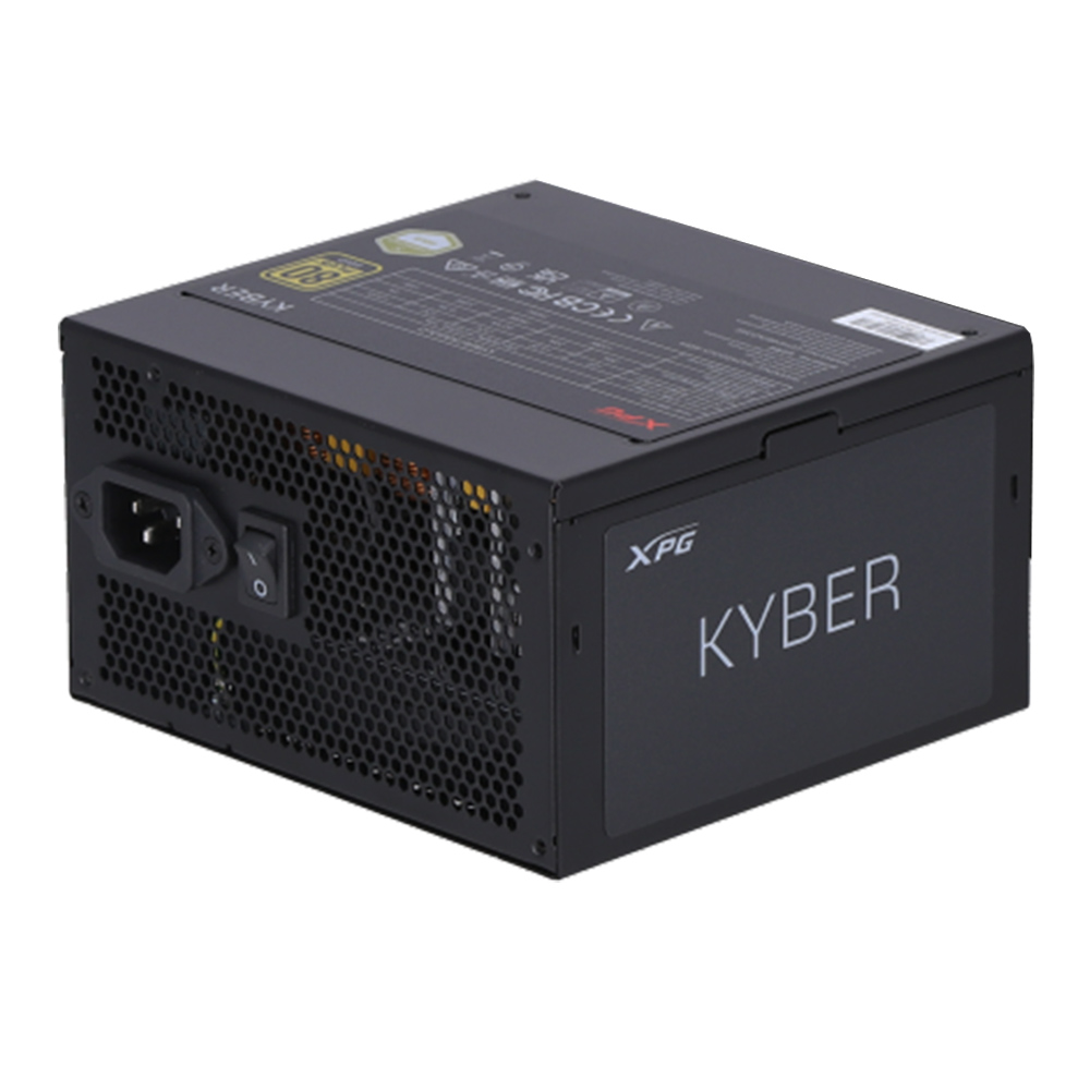 POWER SUPPLY (อุปกรณ์จ่ายไฟ) XPG KYBER - 750W 80 PLUS GOLD (BLACK) (ATX)