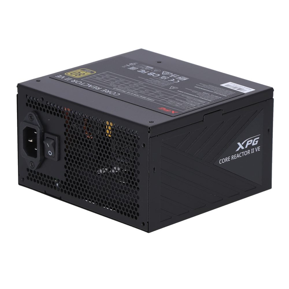 XPG Core Reactor II VE 750W 80 PLUS Gold Black ATX