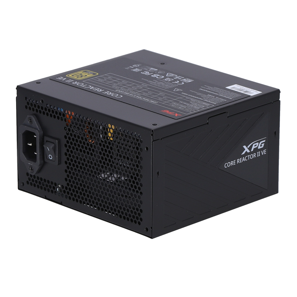 POWER SUPPLY (อุปกรณ์จ่ายไฟ) XPG CORE REACTOR II VE 850W 80 PLUS GOLD BLACK ATX