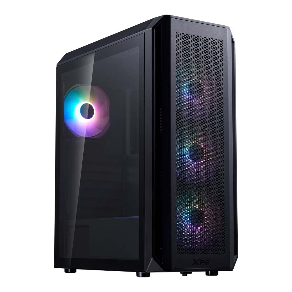 CASE (เคส) XPG VALOR AIR PLUS (BLACK) (ATX) (VALORAIRPLUSMTA)