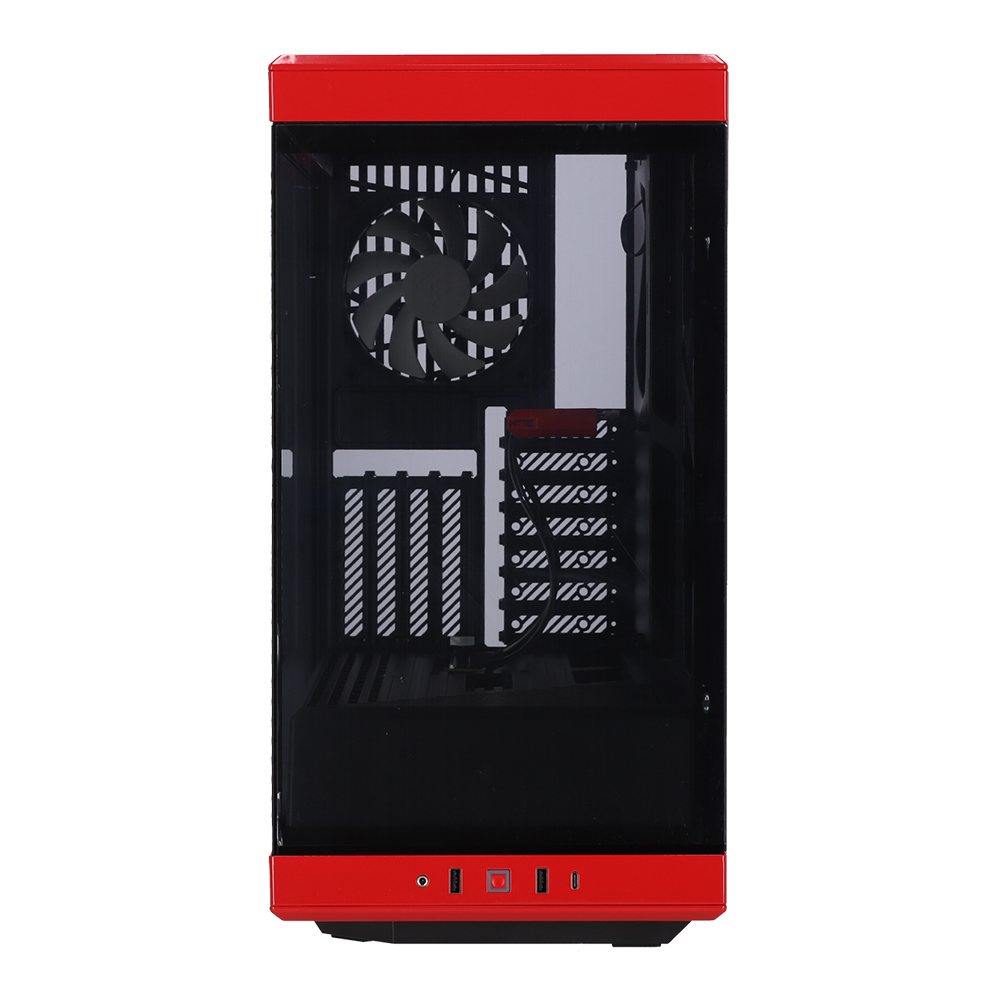 CASE (เคส) HYTE Y40 (BLACK CHERRY) (ATX)