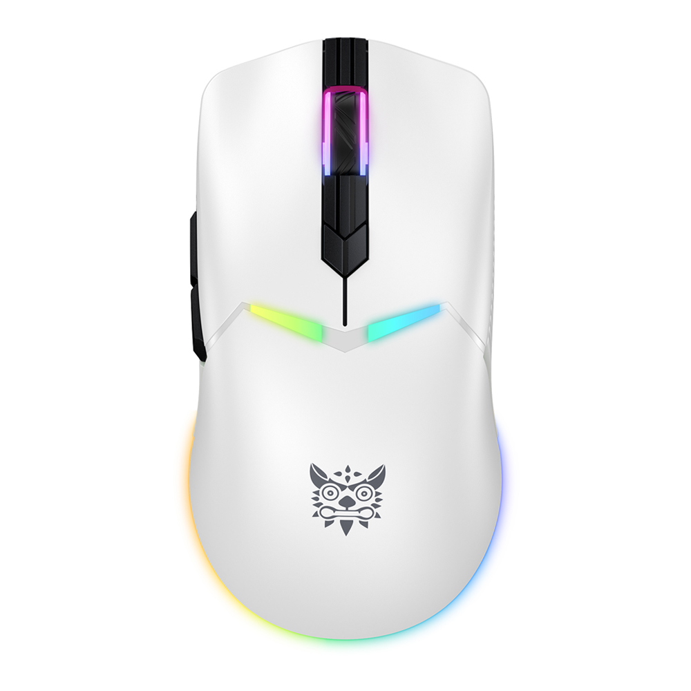 WIRELESS MOUSE (เมาส์ไร้สาย) ONIKUMA KITSU (WHITE)