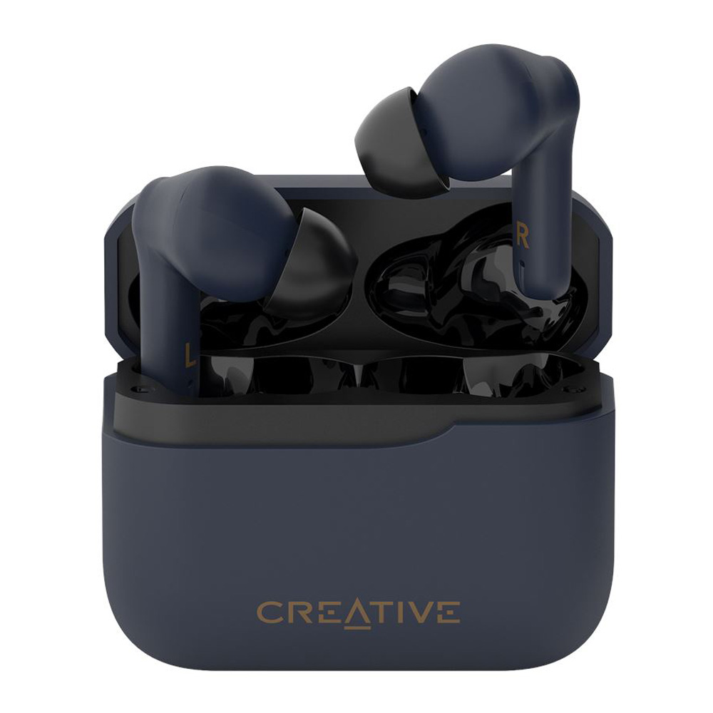 TRUE WIRELESS HEADPHONE (หูฟังทรูไวร์เลส) CREATIVE ZEN AIR PLUS (DARK BLUE) (EF1100)