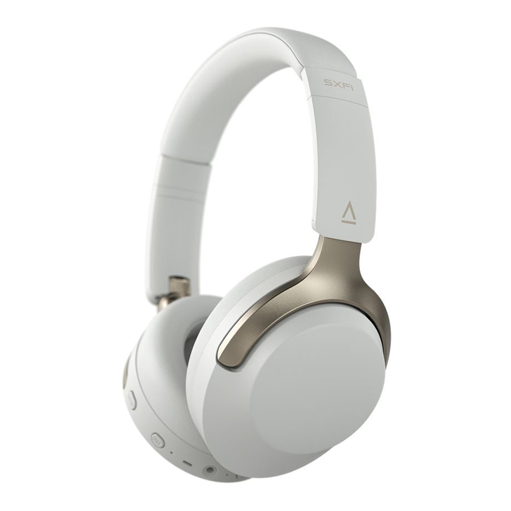 WIRELESS HEADSET (หูฟังไร้สาย) CREATIVE ZEN HYBRID SXFI (LIGHT GRAY) (EF1200)