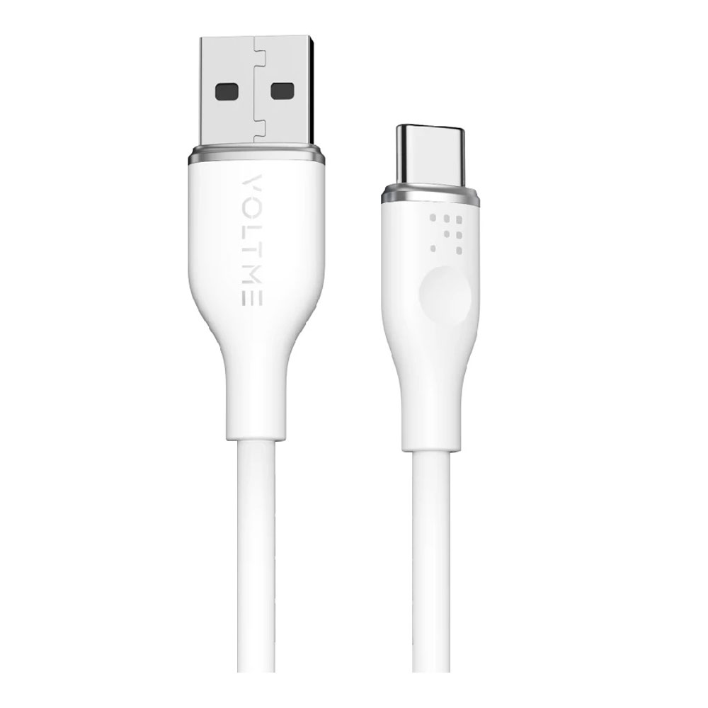 CHARGER CABLE (สายชาร์จ) VOLTME MOSS USB-A TO USB-C 60W 1.8M (C2006) (WHITE)